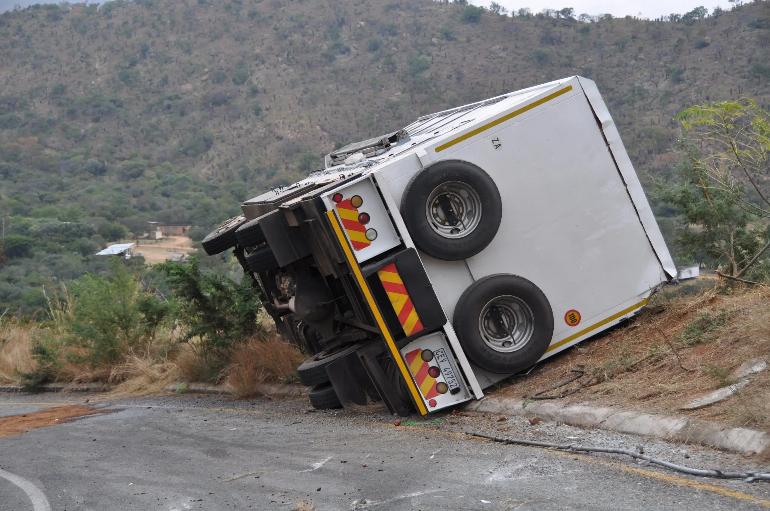 Truck Accident with an Uninsured Truck Driver