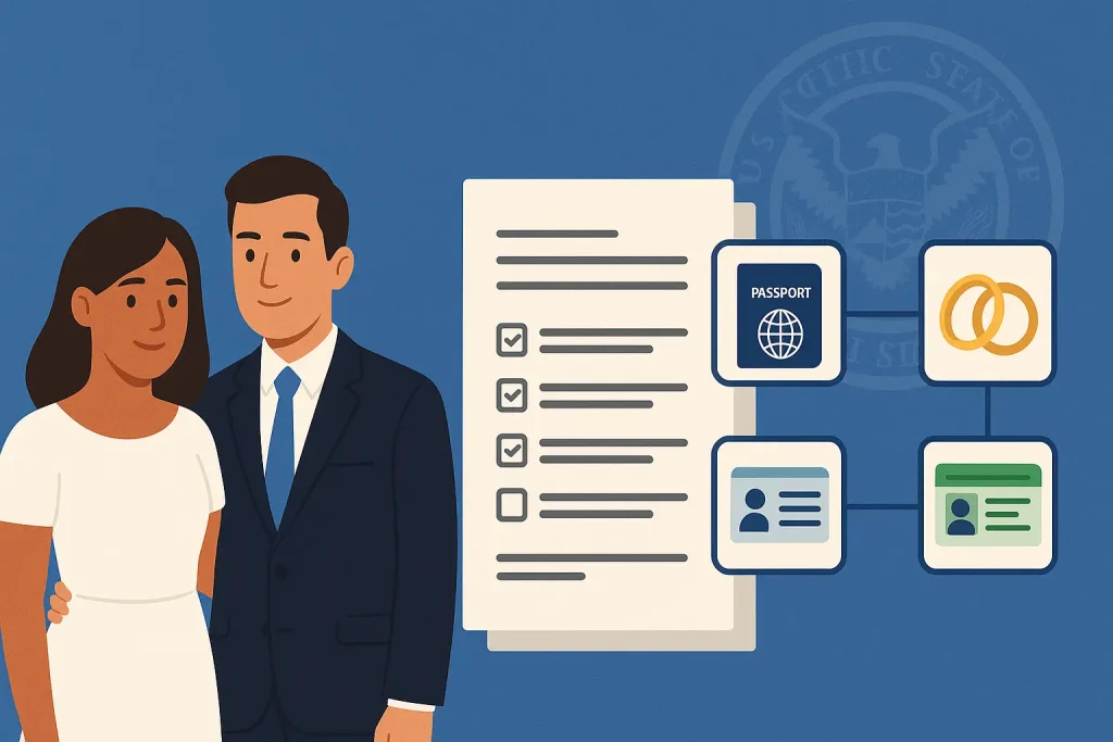 What are the Documents Needed to Apply for a Green Card Through Marriage