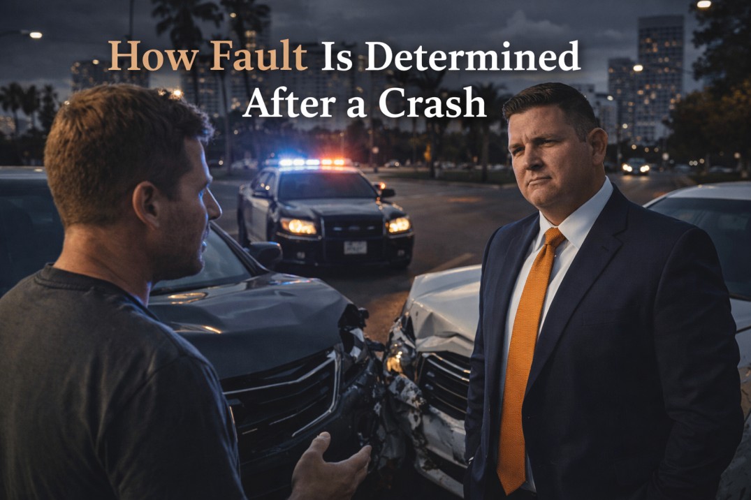 Fault Determination After Crash